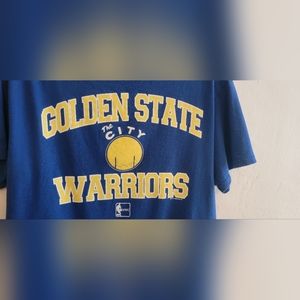 Golden State Warriors Hardwood Classics "The City" T-Shirt, Men Medium, Majestic